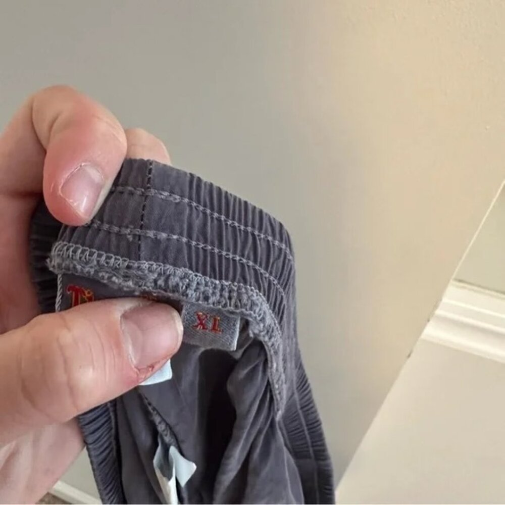 Vintage Tianello Gray Bemberg Tiered Maxi Skirt Large - Picture 5 of 16